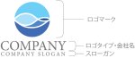 画像10: 水・波・輪・ロゴ・マークデザイン1172 (10)