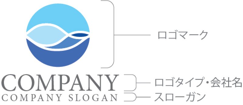 画像10: 水・波・輪・ロゴ・マークデザイン1172 (10)
