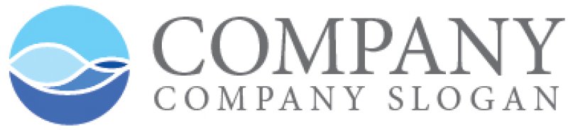 画像7: 水・波・輪・ロゴ・マークデザイン1172 (7)