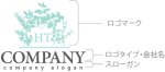 画像10: ハーブ・H・T・アルファベット・ロゴ・マークデザイン1173 (10)