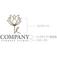 画像10: 花・K・アルファベット・ロゴ・マークデザイン1185