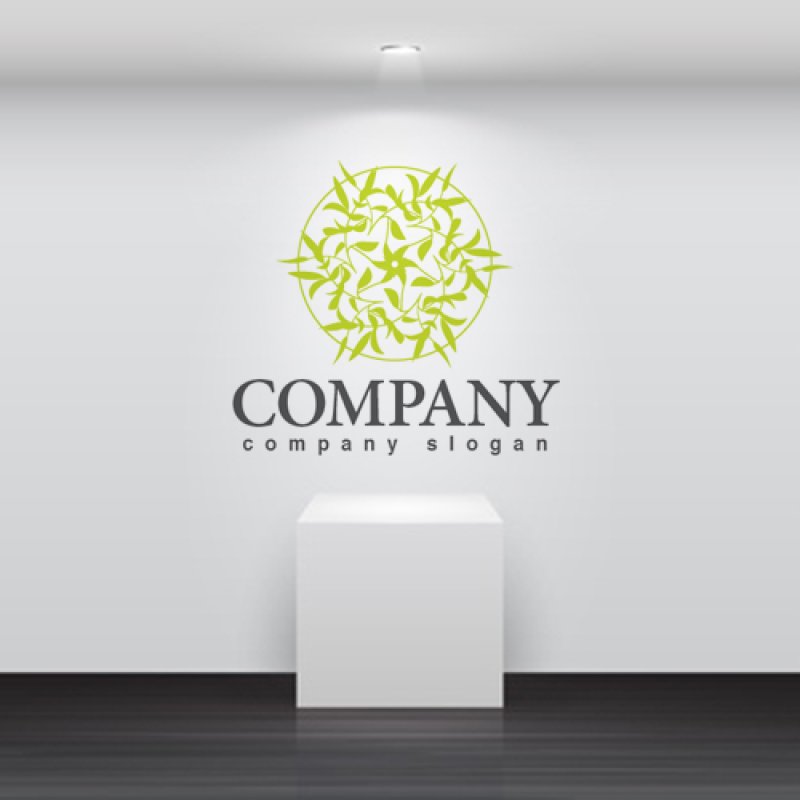 画像5: 葉・輪・集合・ロゴ・マークデザイン1188 (5)