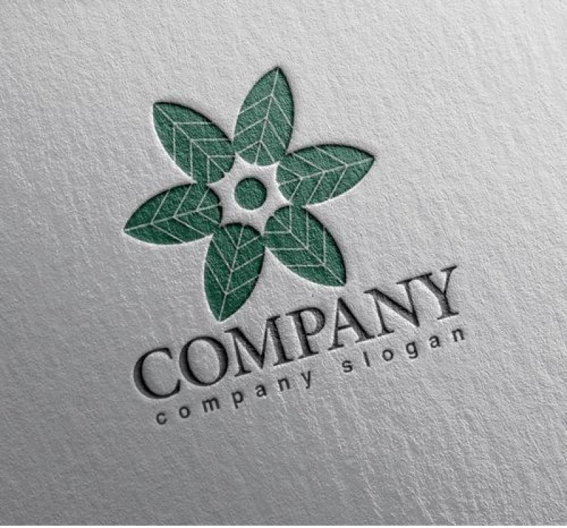 画像2: 葉・輪・木・ロゴ・マークデザイン1191 (2)