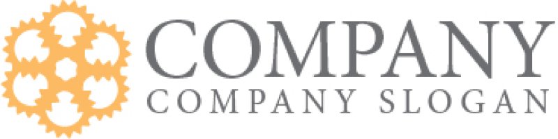 画像7: 歯車・太陽・花・ロゴ・マークデザイン1193 (7)