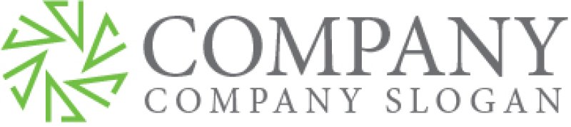 画像7: 葉・三角・花・ロゴ・マークデザイン1197 (7)