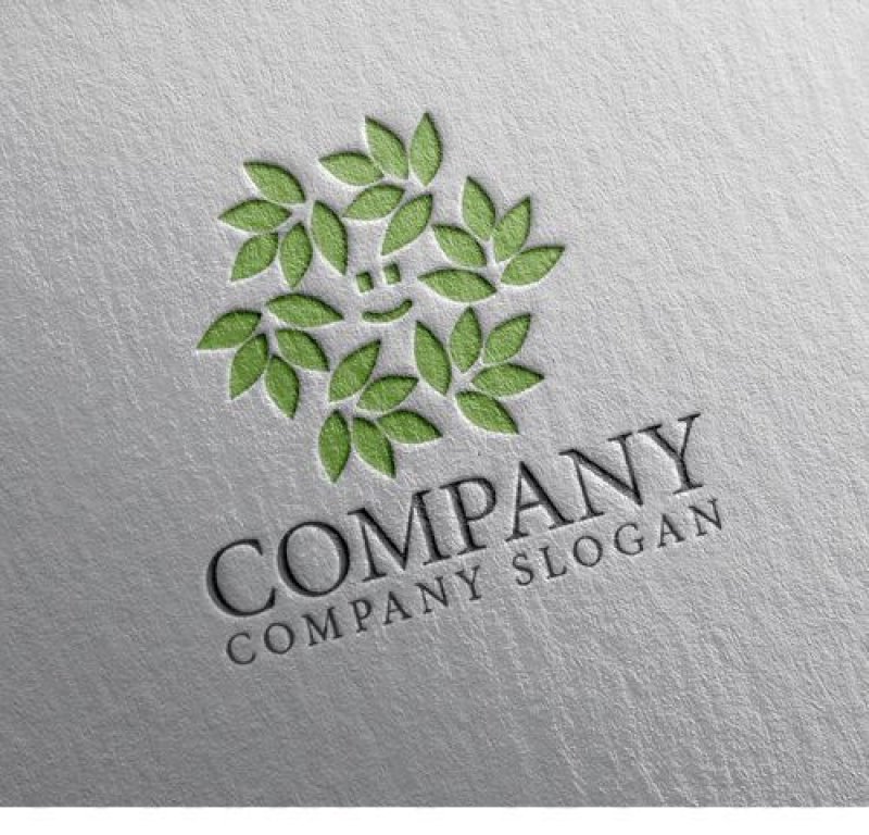 画像2: 葉・輪・顔・ロゴ・マークデザイン1200 (2)