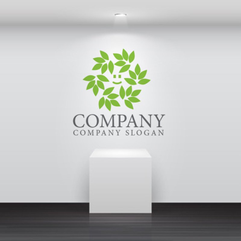 画像5: 葉・輪・顔・ロゴ・マークデザイン1200 (5)