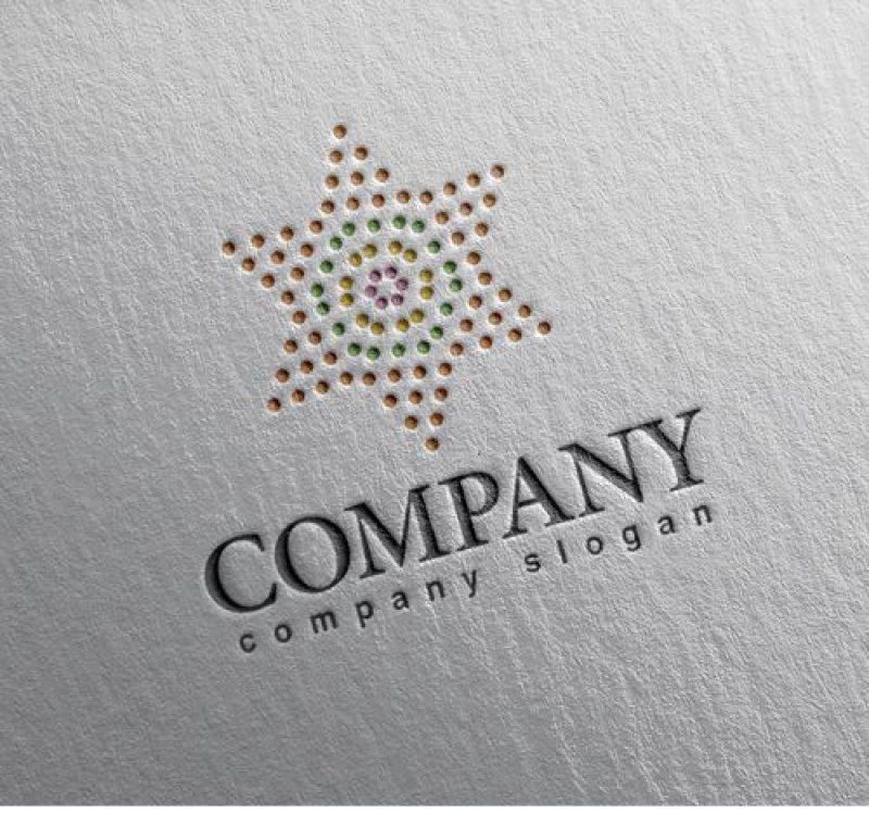 画像2: 星・花・点・ロゴ・マークデザイン1219 (2)