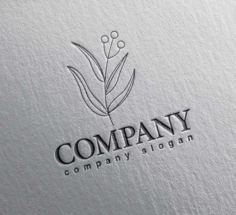 画像2: 葉・花・ロゴ・マークデザイン1223 (2)