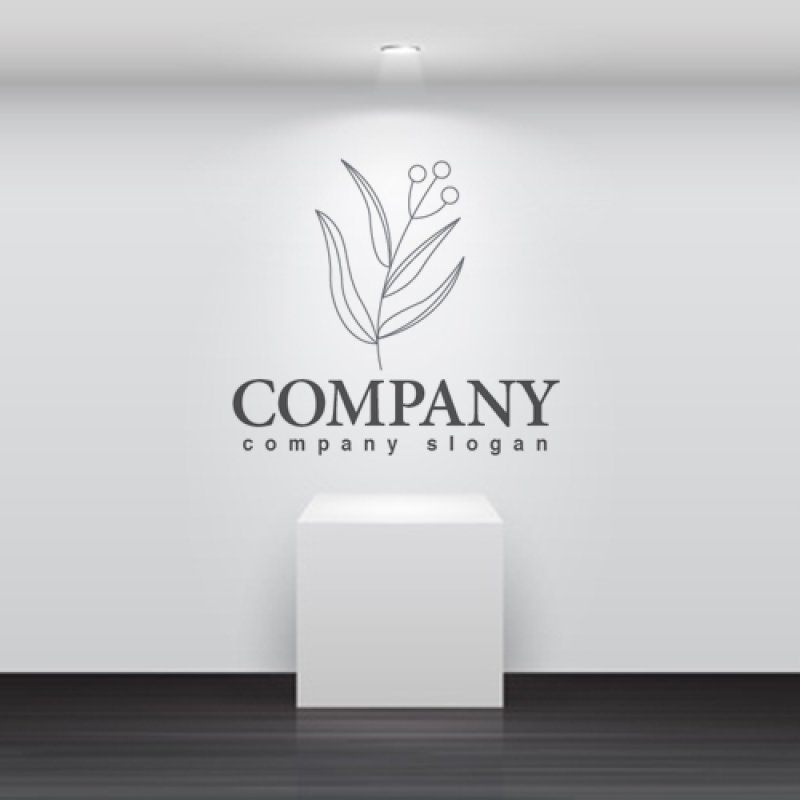 画像5: 葉・花・ロゴ・マークデザイン1223 (5)