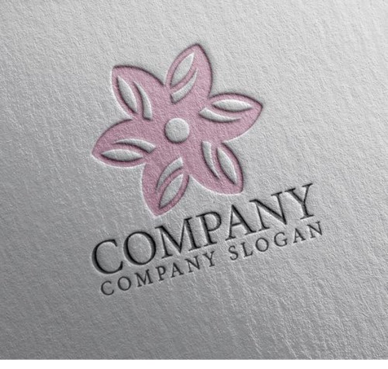 画像2: 花・回転・ロゴ・マークデザイン1228 (2)