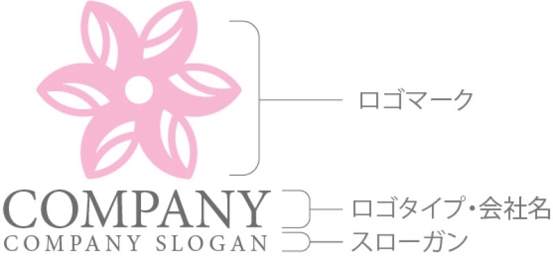 画像10: 花・回転・ロゴ・マークデザイン1228 (10)