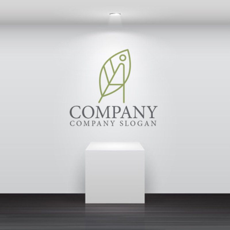 画像5: 葉・A・人・アルファベット・ロゴ・マークデザイン1234 (5)