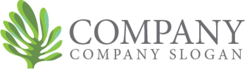 画像7: 葉・グリーン・ロゴ・マークデザイン1235 (7)