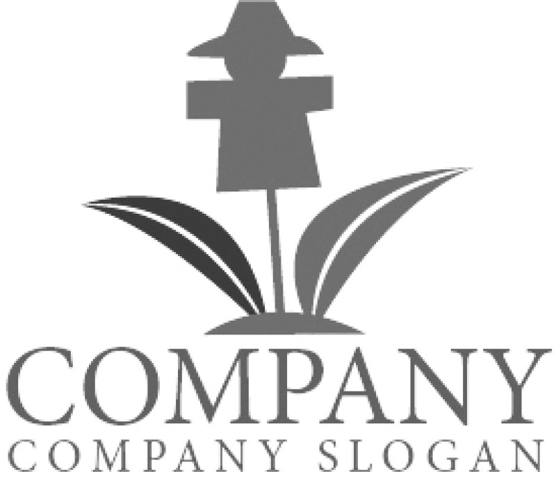 画像6: 葉・カカシ・ロゴ・マークデザイン1236 (6)