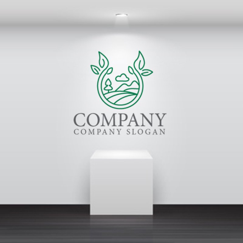 画像5: 葉・野・山・ロゴ・マークデザイン1239 (5)