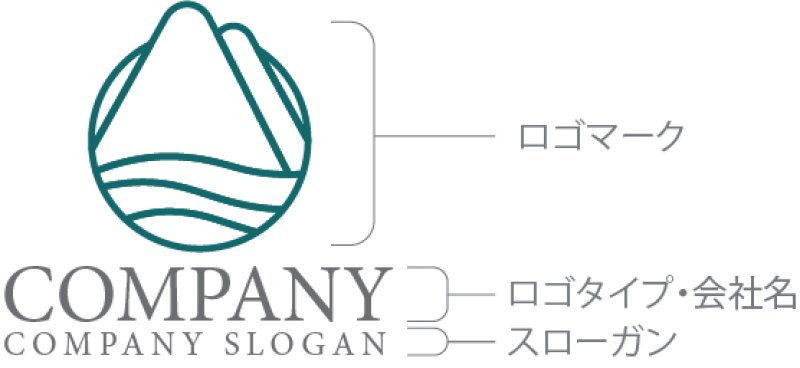 画像10: 山・輪・流れ・ロゴ・マークデザイン1247 (10)