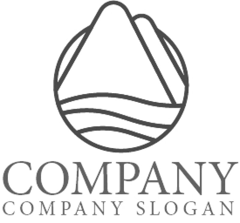 画像6: 山・輪・流れ・ロゴ・マークデザイン1247 (6)