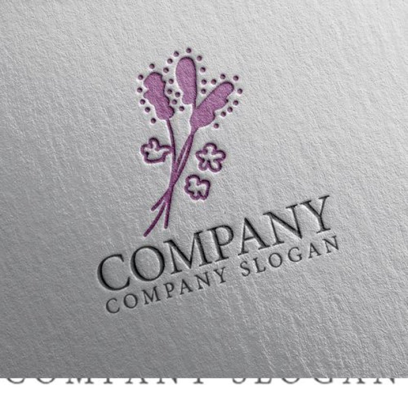 画像2: 花・稲・ロゴ・マークデザイン1249 (2)