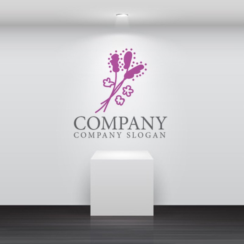 画像4: 花・稲・ロゴ・マークデザイン1249 (4)