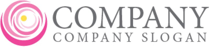 画像7: 花・輪・曲線・ロゴ・マークデザイン1250 (7)