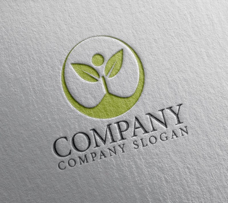 画像2: 葉・成長・輪・ロゴ・マークデザイン1254 (2)