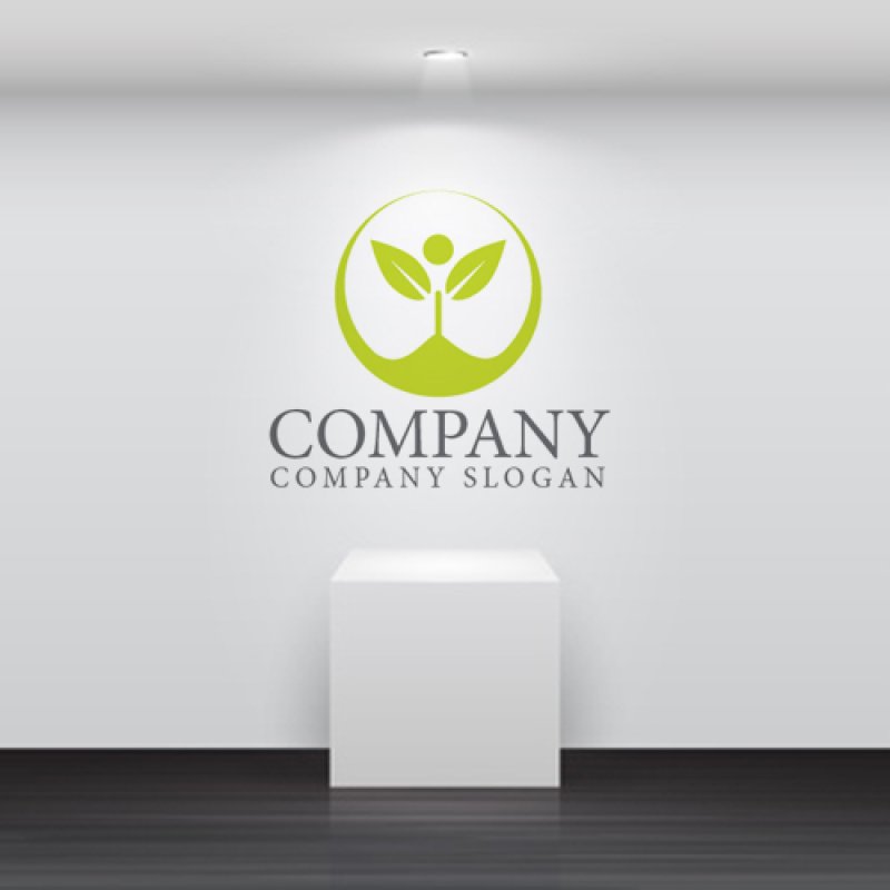 画像5: 葉・成長・輪・ロゴ・マークデザイン1254 (5)