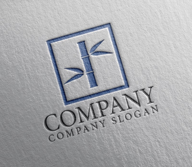 画像2: 笹・四角・水・ロゴ・マークデザイン1258 (2)