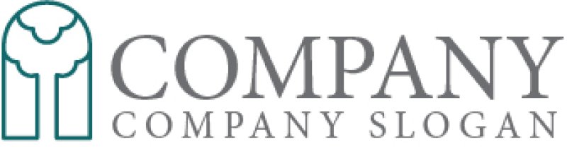 画像7: 木・窓・門・ロゴ・マークデザイン1262 (7)