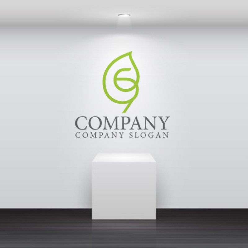 画像5: 葉・e・エコ・ロゴ・マークデザイン1263 (5)