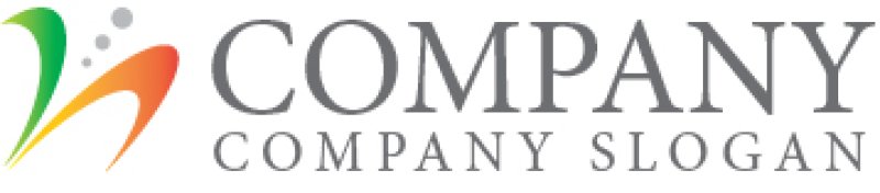 画像7: 花・曲線・人・上昇・ロゴ・マークデザイン1266 (7)