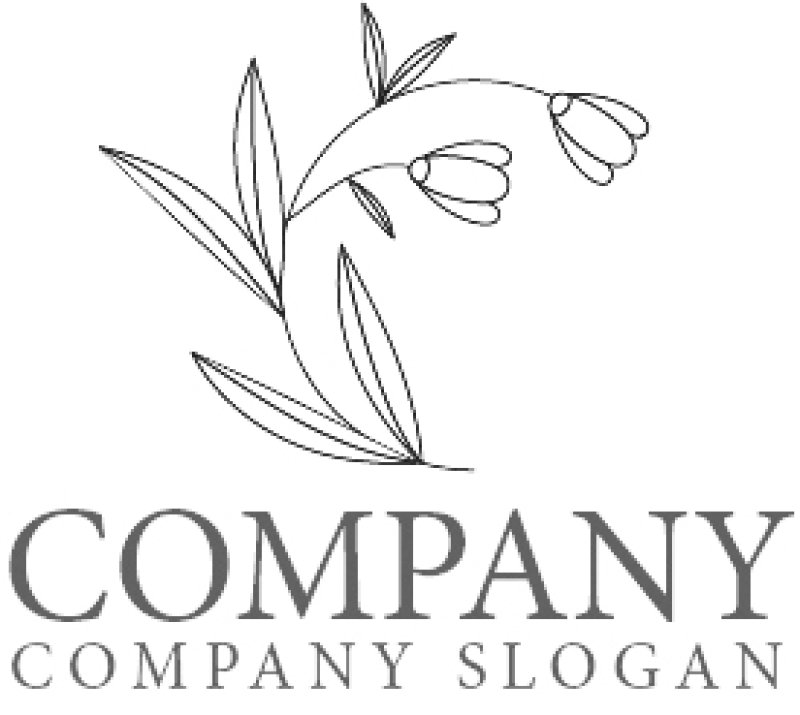 画像6: 葉・花・ロゴ・マークデザイン1272 (6)