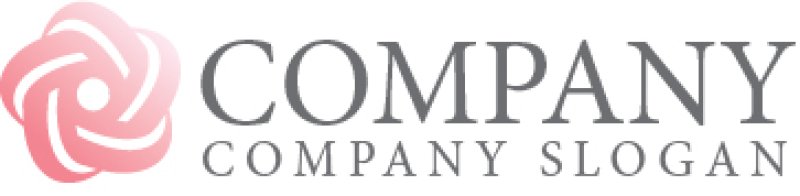 画像7: 花・回転・渦・ロゴ・マークデザイン1275 (7)