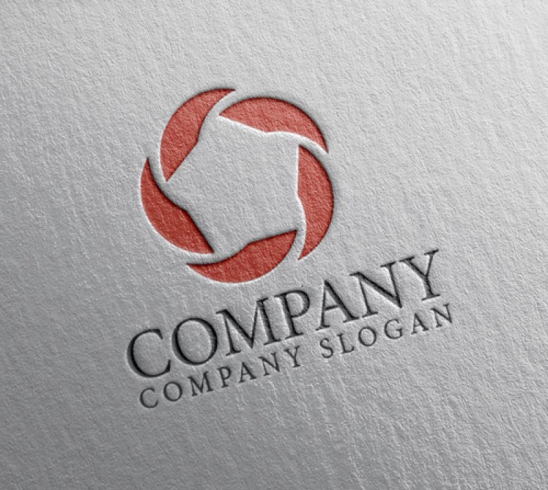 画像2: 花・太陽・回転・ロゴ・マークデザイン1280 (2)