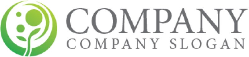 画像7: 輪・葉・成長・グラデーション・ロゴ・マークデザイン1281 (7)