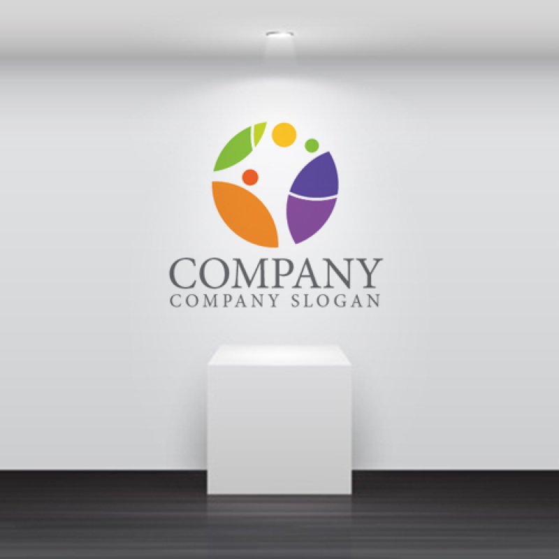 画像5: 輪・人・葉・ロゴ・マークデザイン1283 (5)