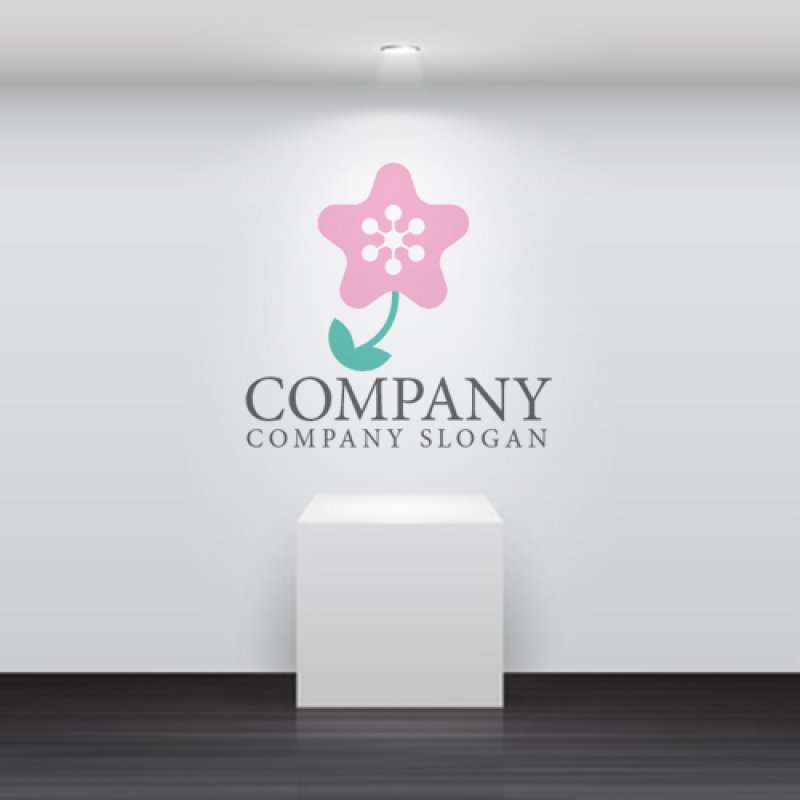 画像5: 花・成長・星・ロゴ・マークデザイン1288 (5)