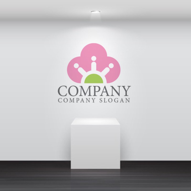 画像4: 花・人・梅・ロゴ・マークデザイン1290 (4)