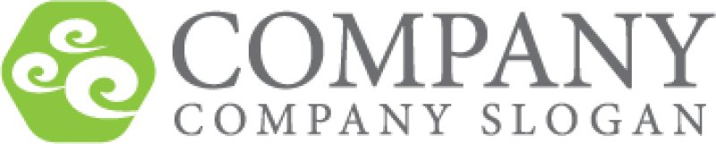 画像7: 六角形・渦・風・ロゴ・マークデザイン1293 (7)