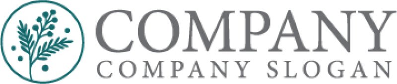 画像7: ミモザ・輪・花・ロゴ・マークデザイン1296 (7)