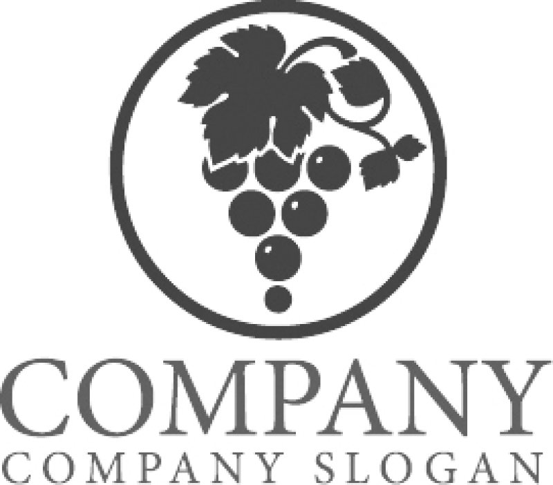 画像6: ぶどう・輪・葉・ロゴ・マークデザイン1298 (6)