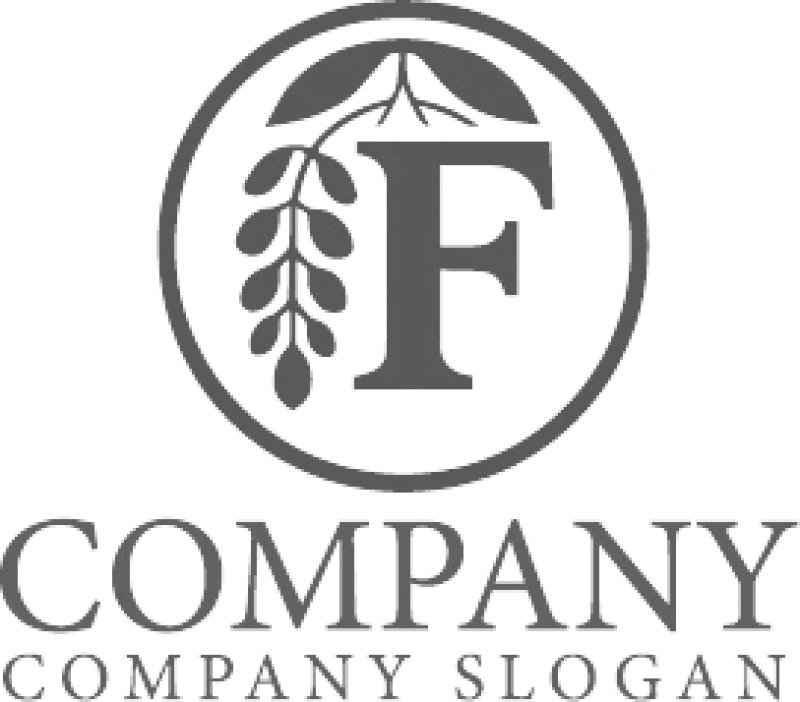 画像6: 藤・F・輪・アルファベット・ロゴ・マークデザイン1299 (6)