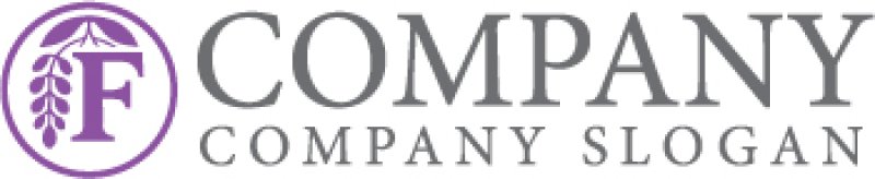 画像7: 藤・F・輪・アルファベット・ロゴ・マークデザイン1299 (7)