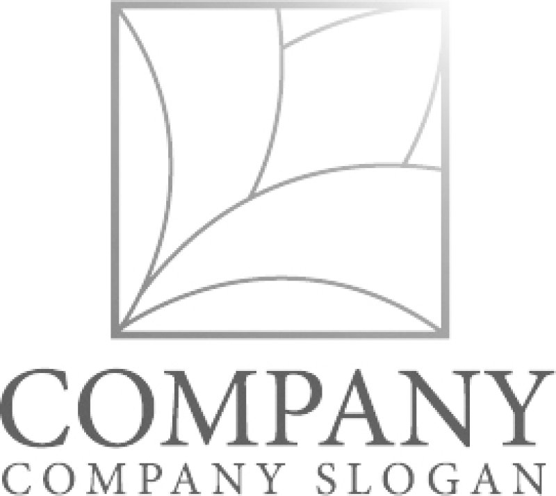 画像6: 花・四角・アイリス・曲線・L・グラデーション・ロゴ・マークデザイン1300 (6)