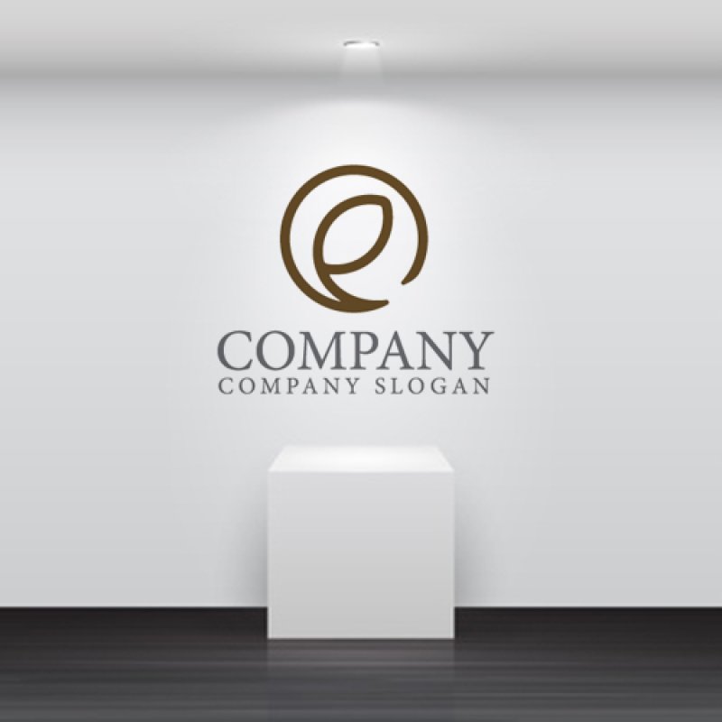 画像5: e・葉・輪・成長・ロゴ・マークデザイン1303 (5)