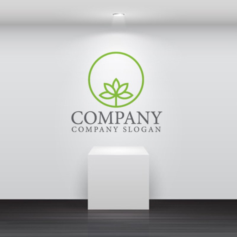 画像5: 葉・輪・木・ロゴ・マークデザイン1304 (5)