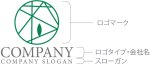 画像10: 葉・輪・木・線・ロゴ・マークデザイン1305 (10)