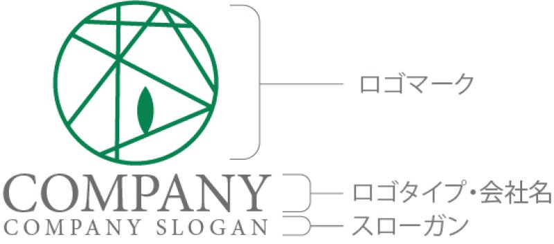 画像10: 葉・輪・木・線・ロゴ・マークデザイン1305 (10)