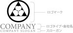画像10: 花・三角・輪・Y・ロゴ・マークデザイン1308 (10)