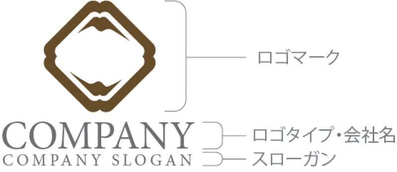 画像10: 山・富士・和風・四角・ロゴ・マークデザイン1317 (10)